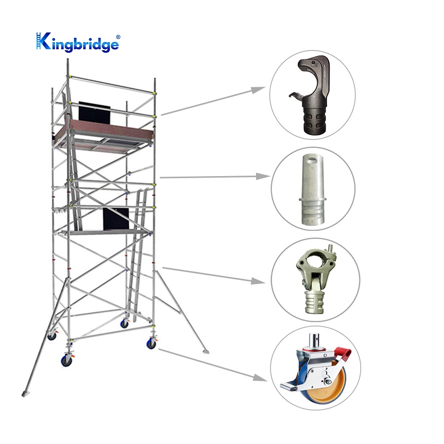 Aluminum scaffold