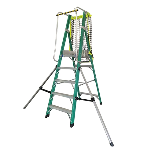 FRP Platform Ladder+Support