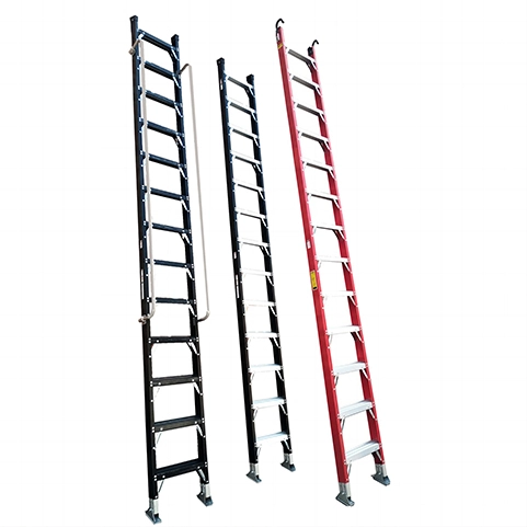 Fiberglass Single Section Straight Ladder