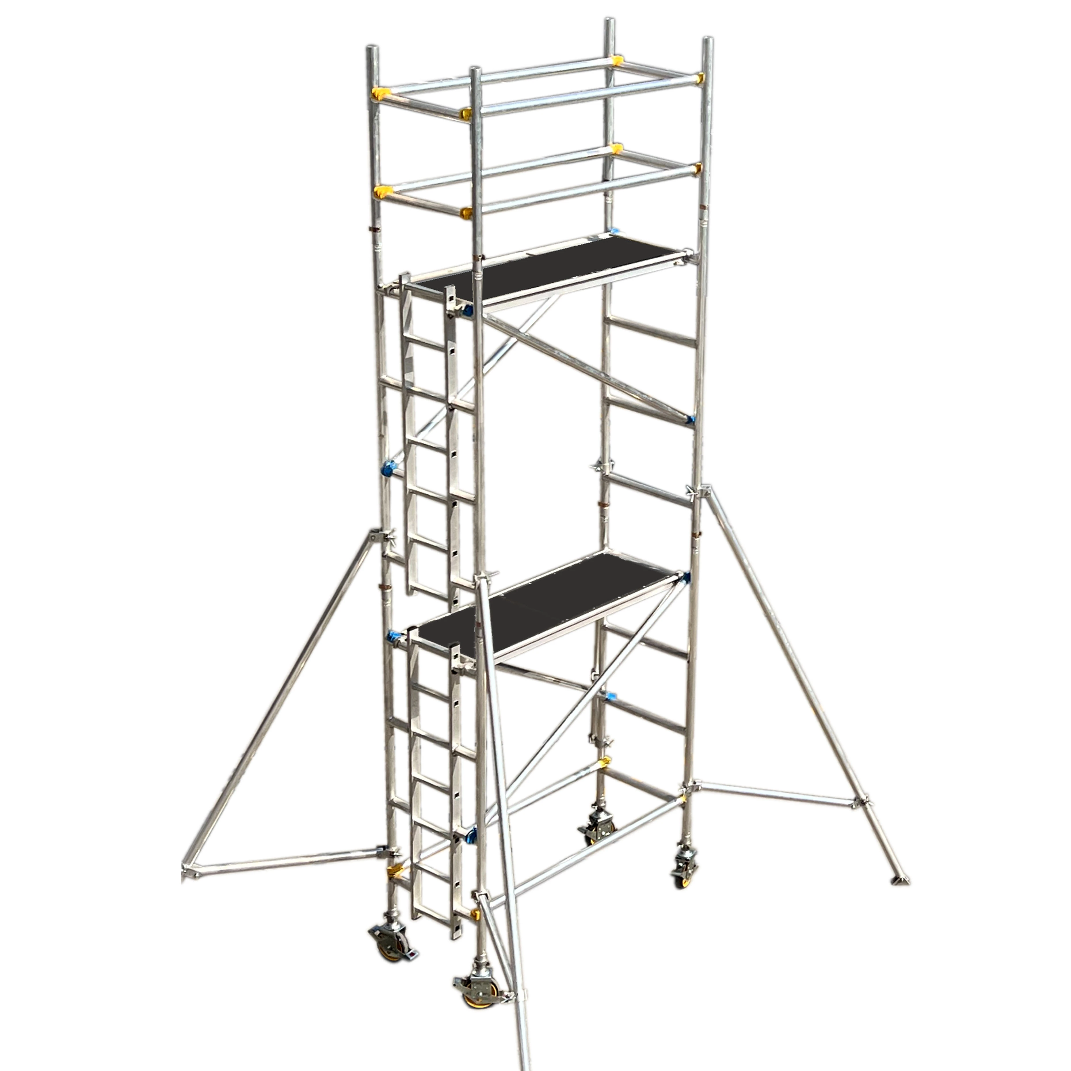 4.0m Single Width Aluminum Scaffold Build in Ladder