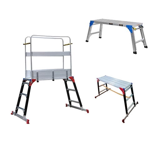 Fiberglass aluminum car washing work platform