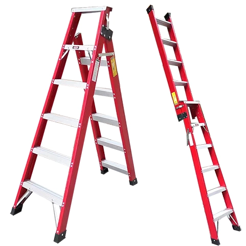 Fiberglass Dual purpose fiberglass ladder