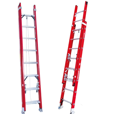 Fiberglasss D-Rung Telescopic Ladder