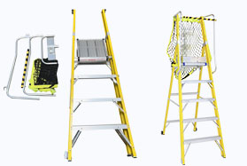 How to intallation the platform ladder?